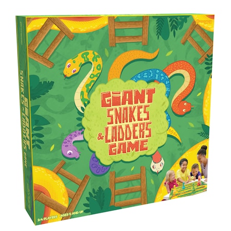 Pressman Giant Snakes And Ladders Game 102506